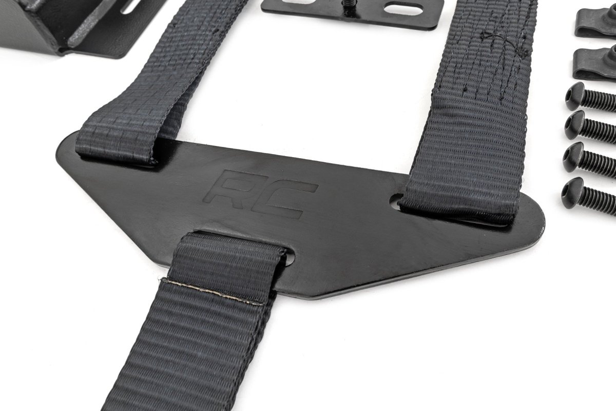 Ford F-150 Bed Mount Spare Tire Carrier - Rough Country - Powder-Coated Black - '04-'24